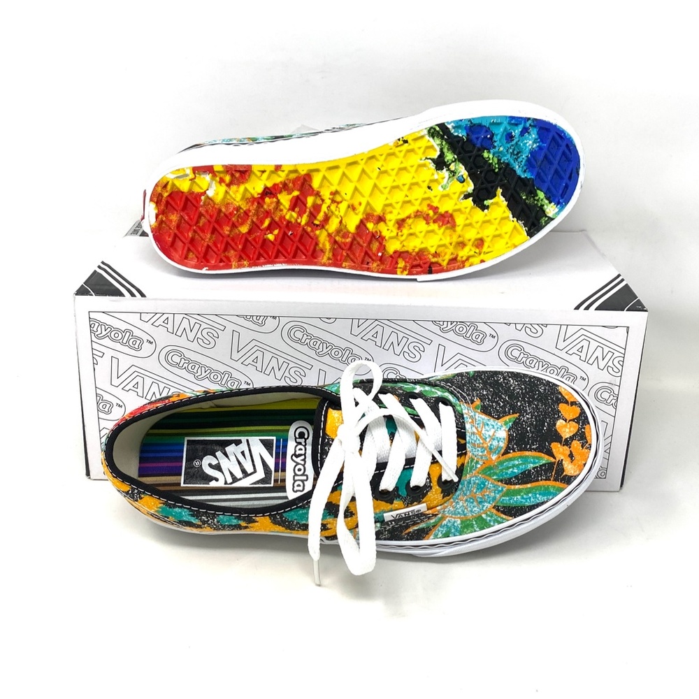 VANS Authentic Crayola Van Doren Men’s Low Top Canvas Sneakers Size VN0A5KRDARF - Picture 5 of 12